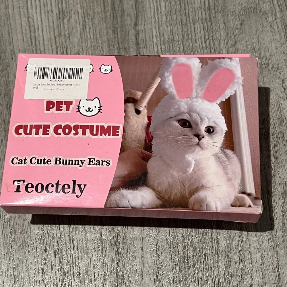 Cat costume bunny ears
